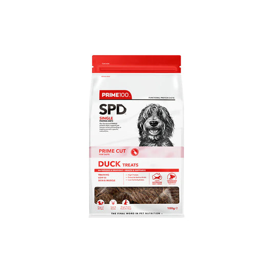 PRIME100 SPD Prime Cut Duck Treats 100g