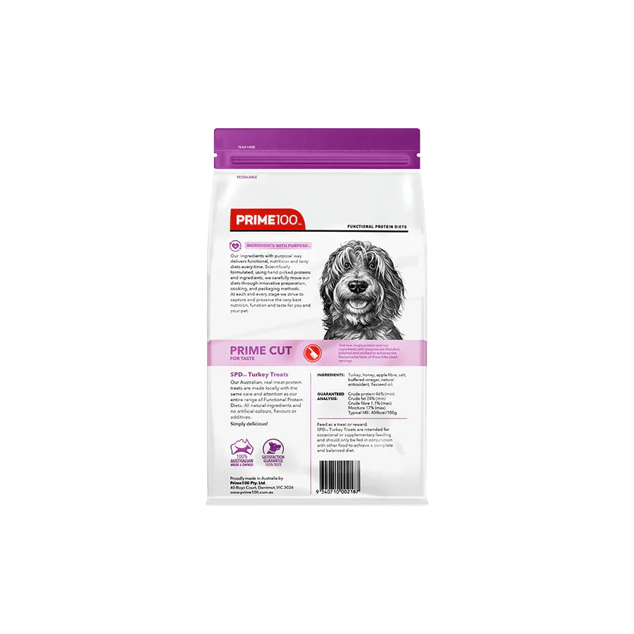 PRIME100 SPD Prime Cut Turkey Treats 100g