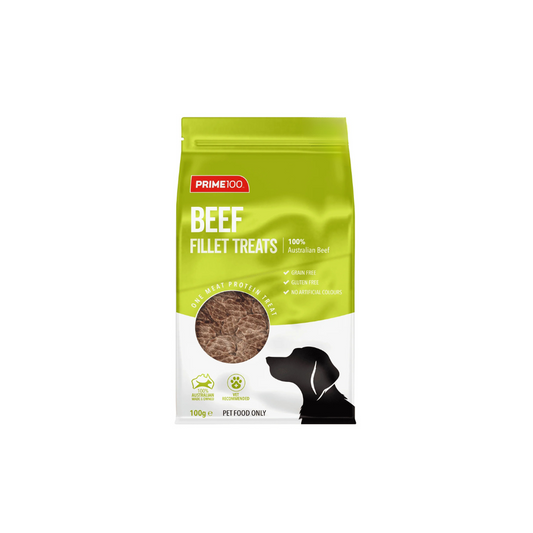 PRIME100 Fillet Beef Treats 100g