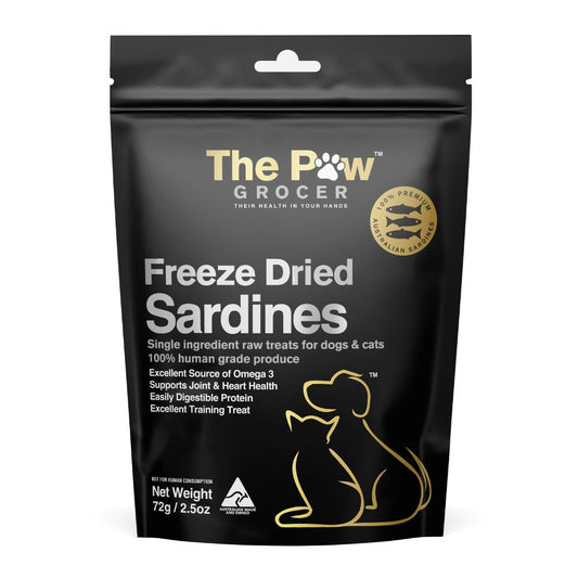 The Paw Grocer Freeze Dried Sardines 72g