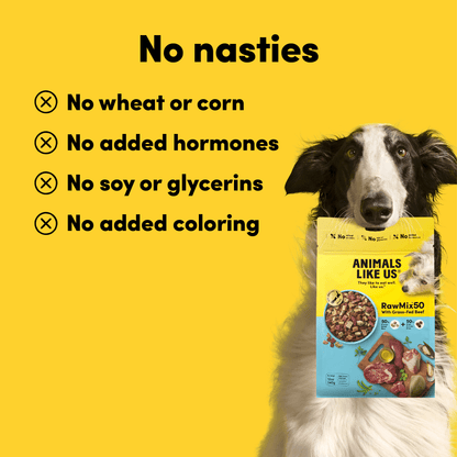Animals Like Us Dog Rawmix50 Grass-Fed Beef