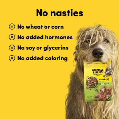 Animals Like Us Dog Rawmix50 Grass-Fed Lamb