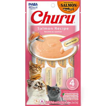 INABA Cat Churu Puree Salmon 56g (6pk)