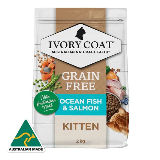 Ivory Coat Grain Free Kitten Ocean Fish 2kg