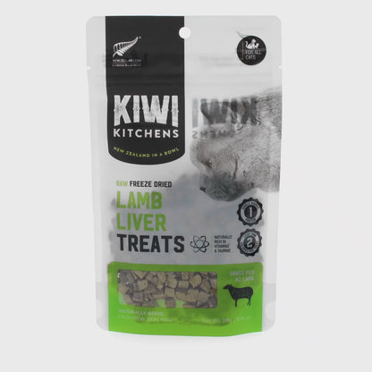 Kiwi Kitchens Cat Freeze Dried Lamb Liver Treats