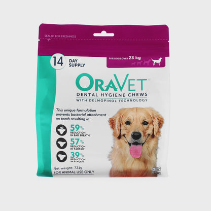 Oravet Dental Chews - Large (14 chews)