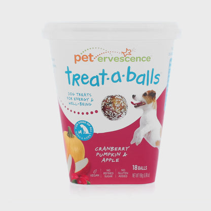 Petervescence Treat-A-Balls Cranberry, Pumpkin, and Apple