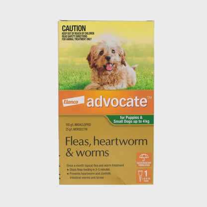 Advocate Dog Small 0-4kg Green