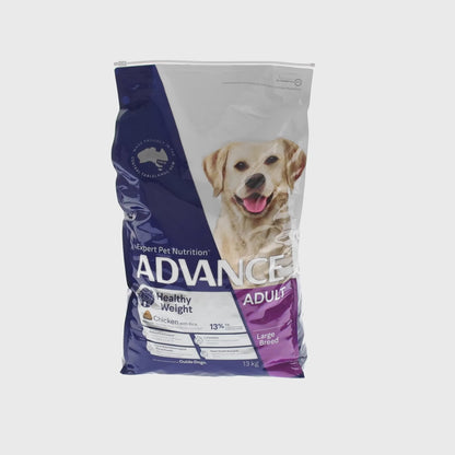 ADVANCE Dog Large Breed Healthy Weight Chicken with Rice 13kg