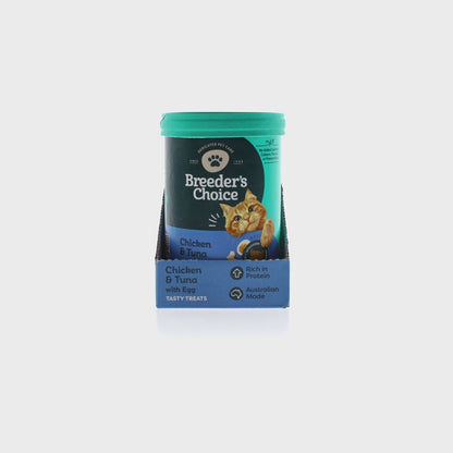 Breeder's Choice Tasty Treats - Chicken, Tuna & Egg 120g (3pk)