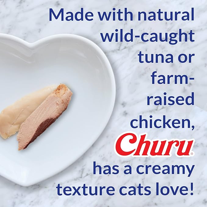 INABA Cat Churu Puree Senior 10+ Chicken 56g (6pk)